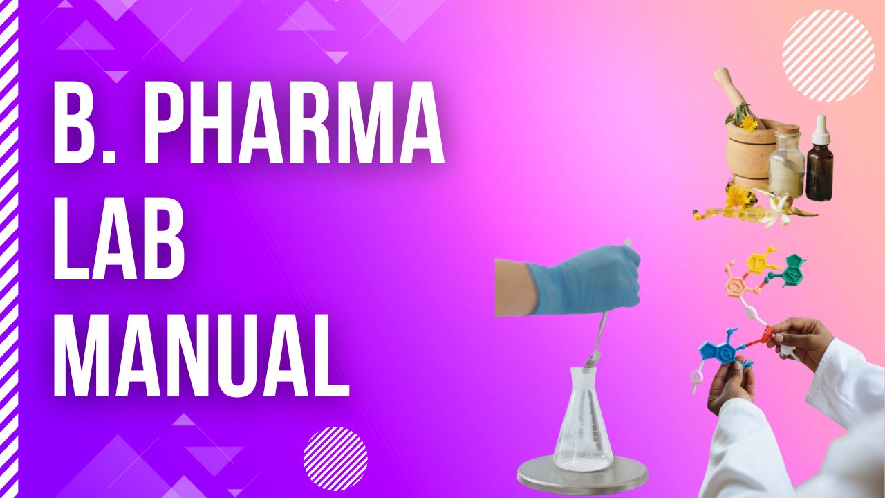 B. Pharma Lab Manual - Pharmawalla.com