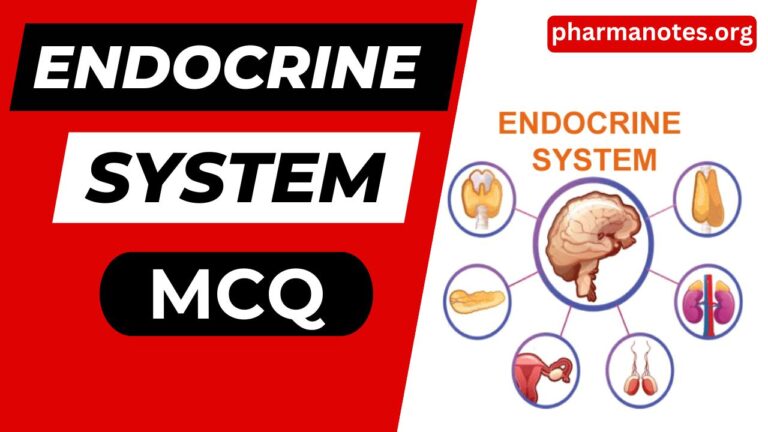 Endocrine System Multiple Choice Question