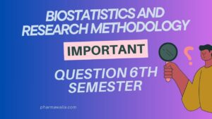 Biostatistics and research methodology Important Question.